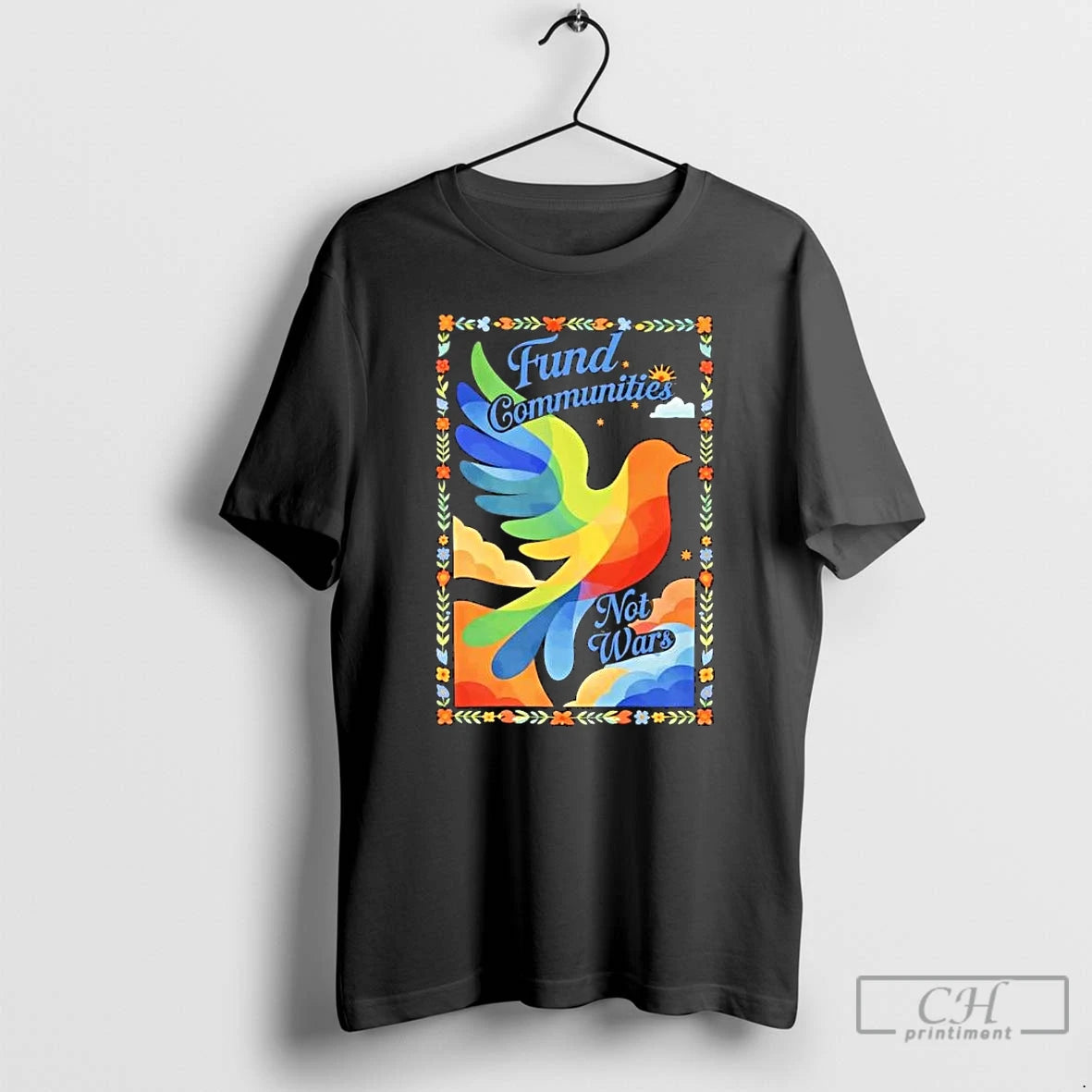 Classic Fund Communities Not Wars Doves Bird