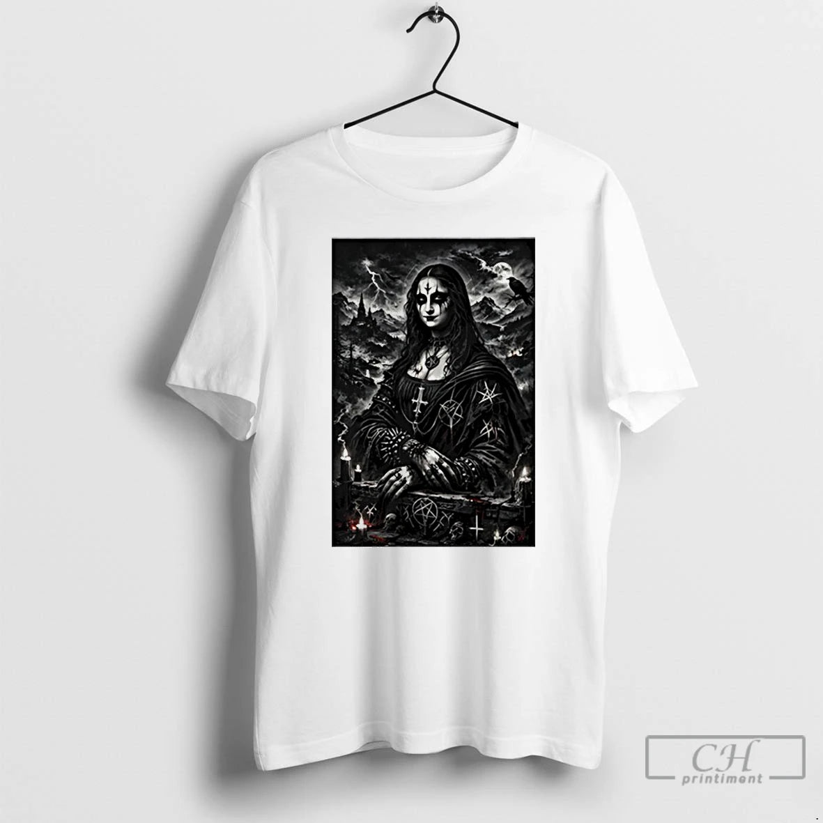 Classic Gothic Metal Mona Lisa