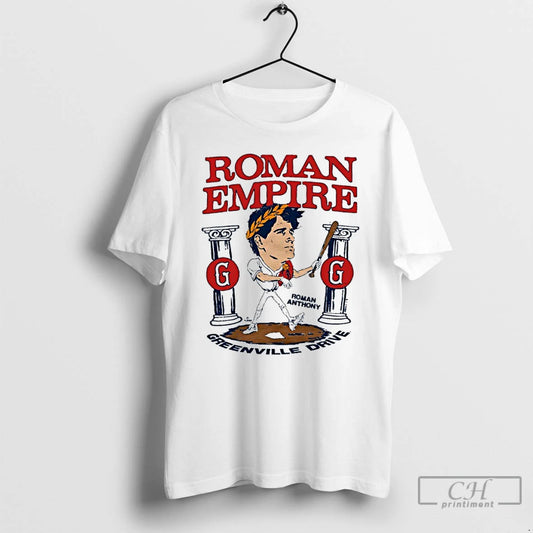 Classic Greenville Drive Roman Anthony Roman Empire Caricature