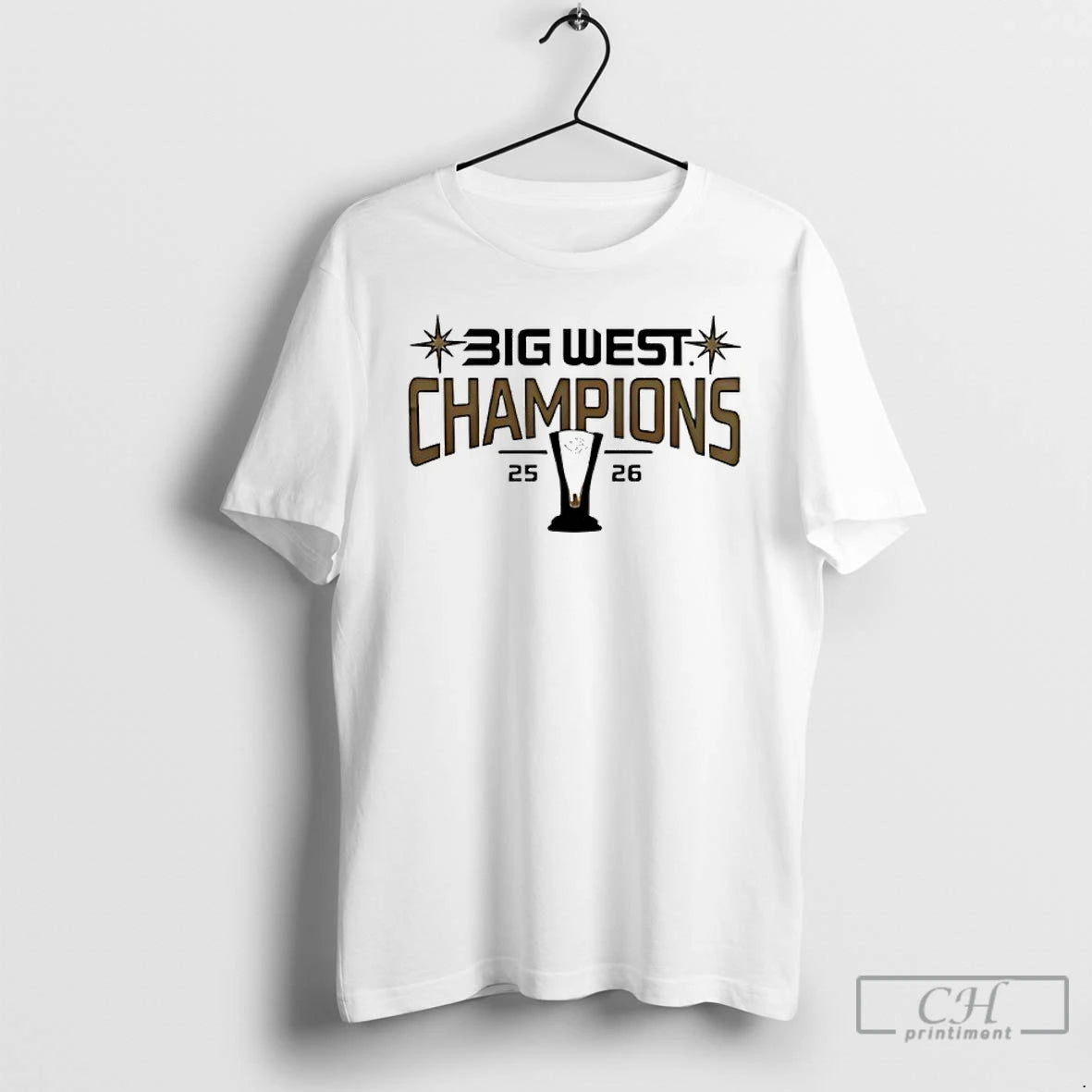 Classic Hawaii Basketball 2026 The Big West Credit Union 1 Mens Basketball Champions T Shirts