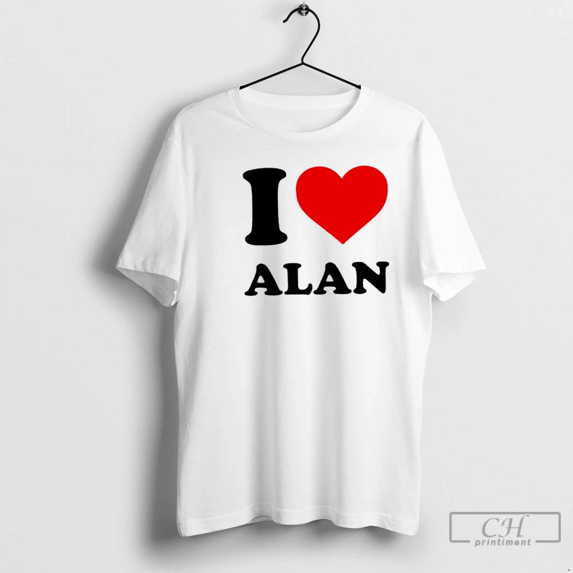 Classic I Love Alan Graphic