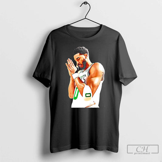 Classic Jayson Tatum Boston Celtics Pray Graphic