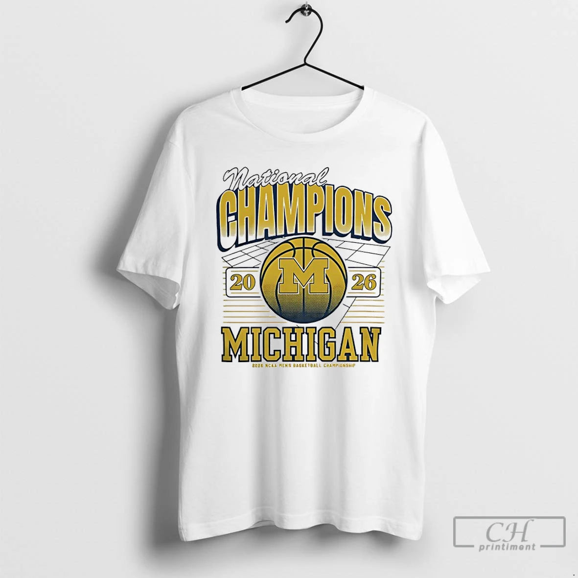 Classic Michigan Mens Basketball 2026 Ncaa National Champions
