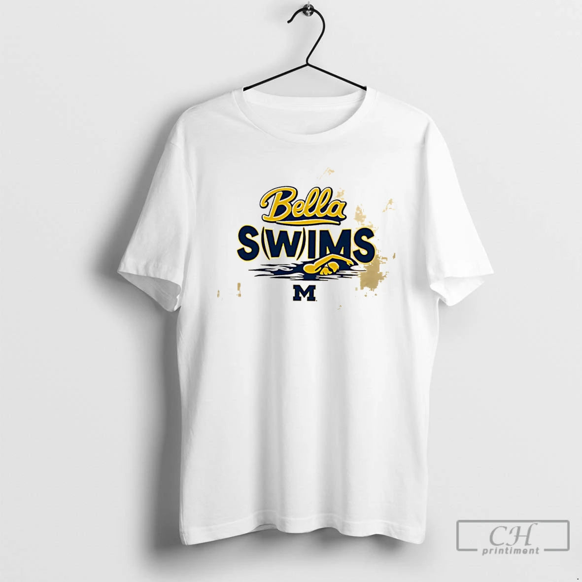 Classic Michigan Swimming Diving Arabella Sims Bella Swims