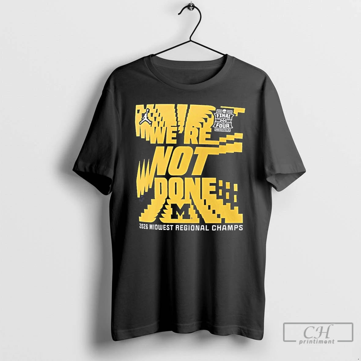 Classic Michigan Wolverines 2026 Ncaa Mens Basketball Tournament Final Four