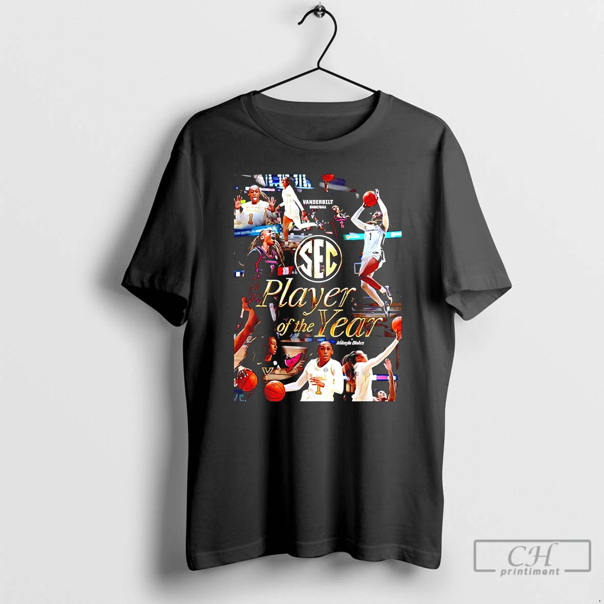 Classic Mikayla Blakes Vanderbilt Commodores Womens Basketball 2026 Sec Player Of The Year T Shirts
