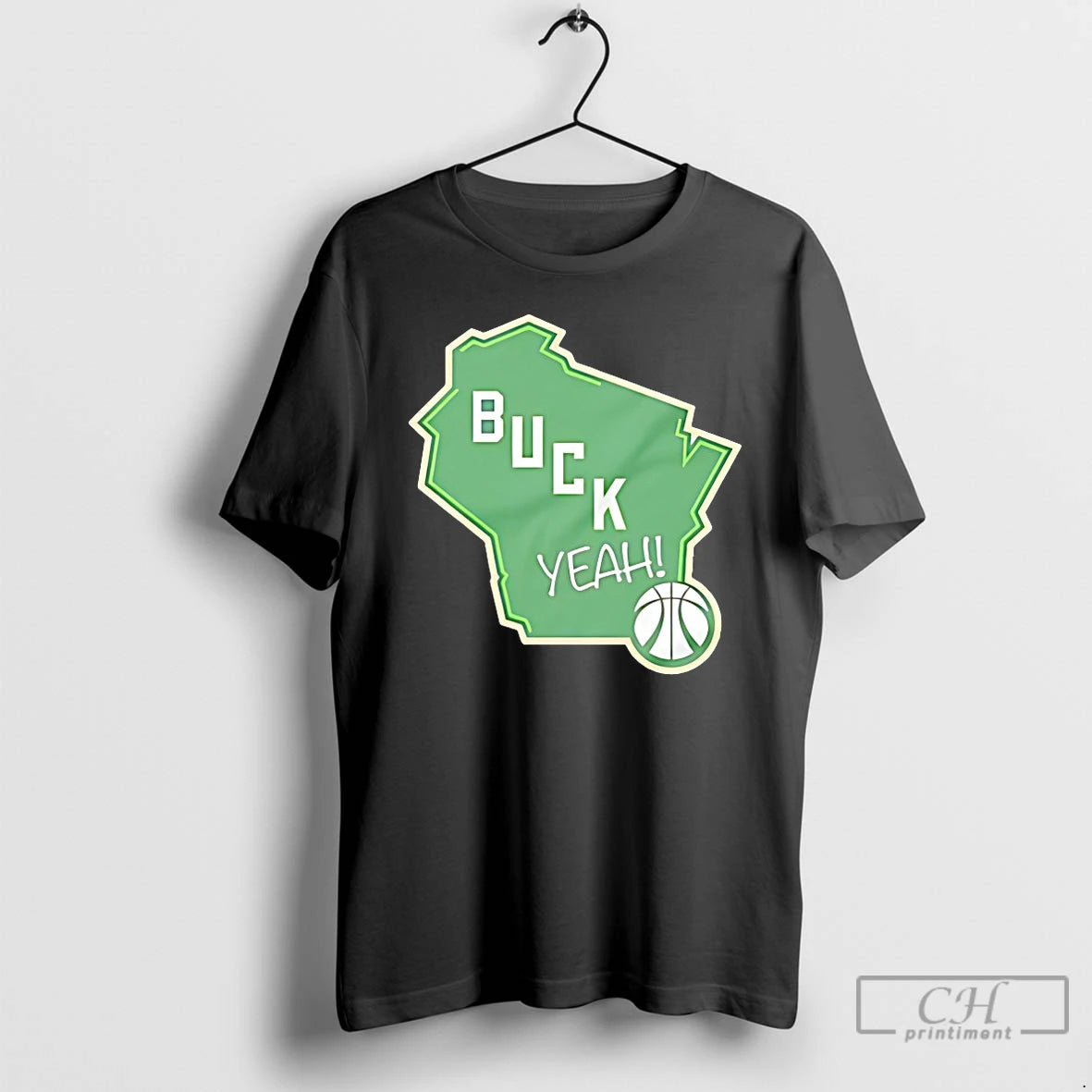 Classic Milwaukee Bucks Alternate Green Logo