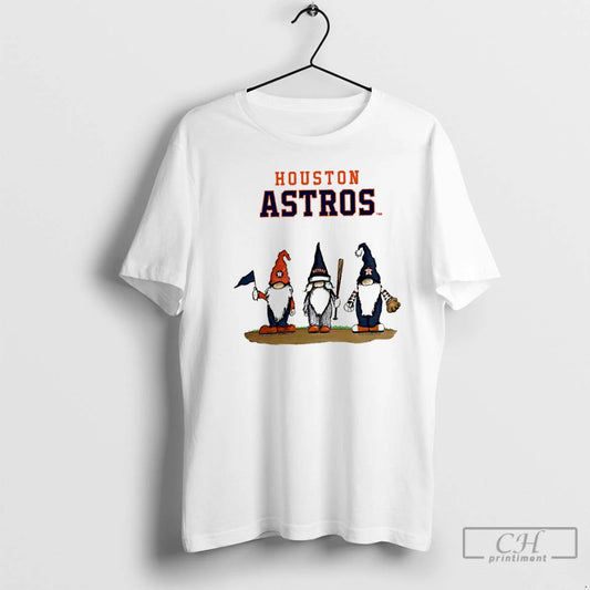 Classic Nationals Gnomes With Houston Astros Basketball