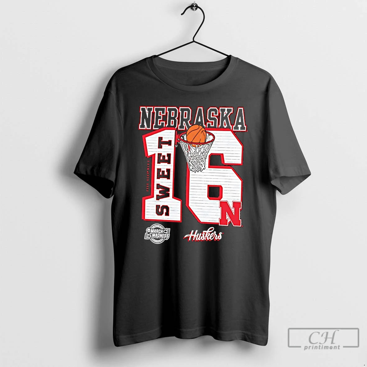 Classic Nebraska Cornhuskers 2026 Ncaa March Madness Sweet 16 Bound Classic