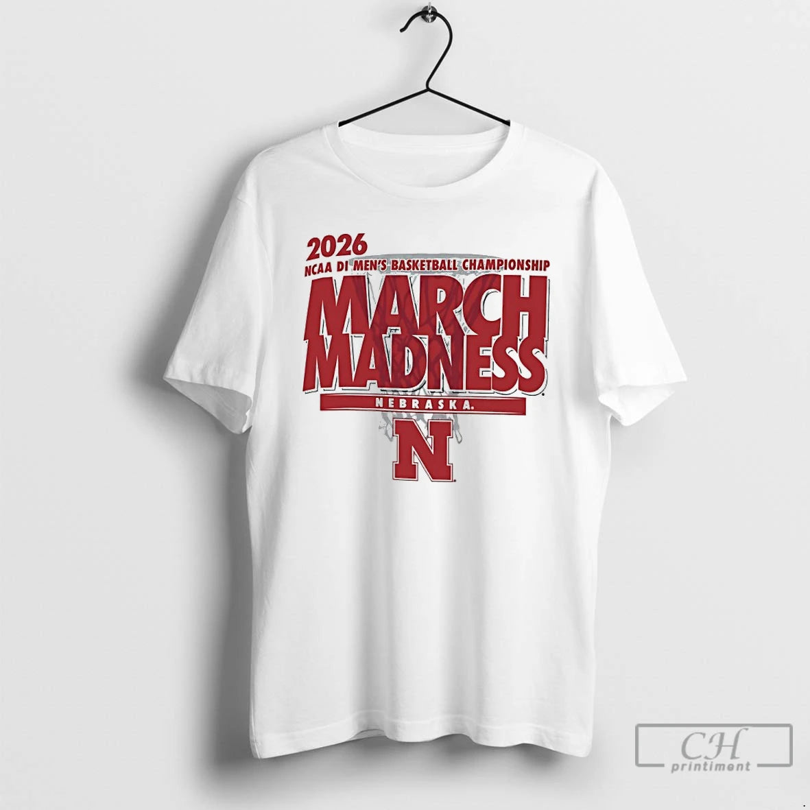 Classic Nebraska Cornhuskers Ncaa Di Mens Basketball Championship March Madness 2026