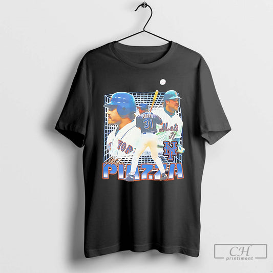 Classic New York Mets Mike Piazza Legendary Collage Player