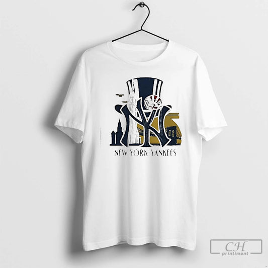 Classic New York Yankees Uncle Sam Hat Skyline