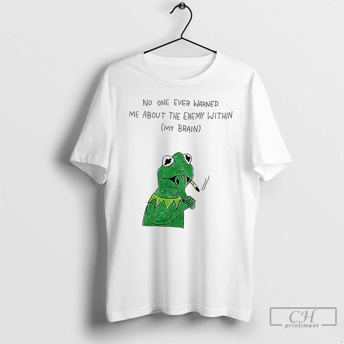 Classic No One Ever Warned Me About The Enemy Within My Brain Paint T Shirts
