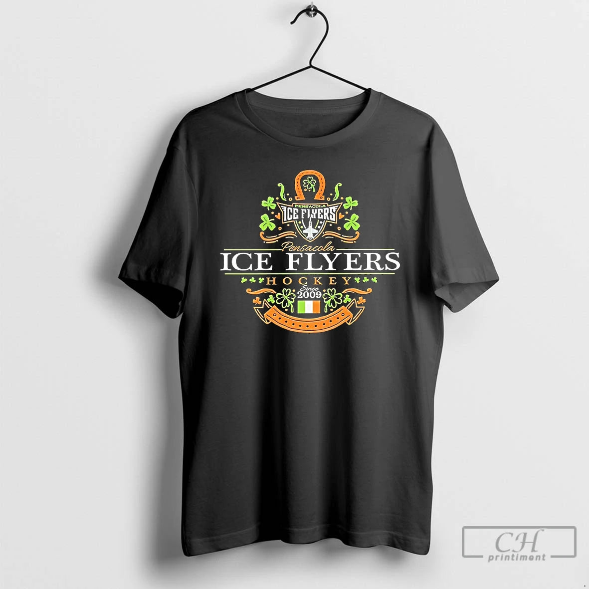Classic Pensacola Ice Flyers Hockey Since 2009 St Patricks Day
