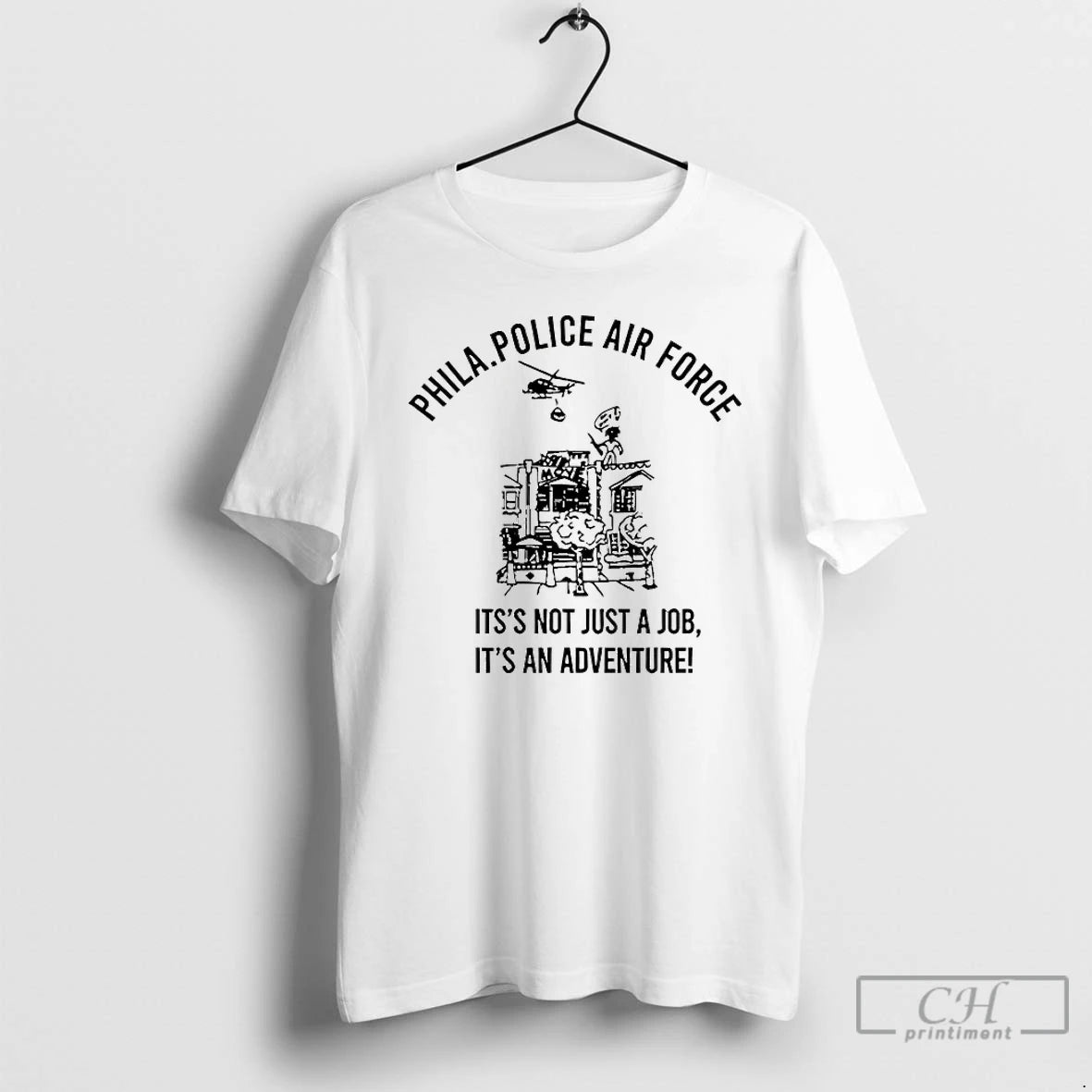 Classic Phila Police Air Its Not Just A Job Its An Adventure T Shirts Sweater