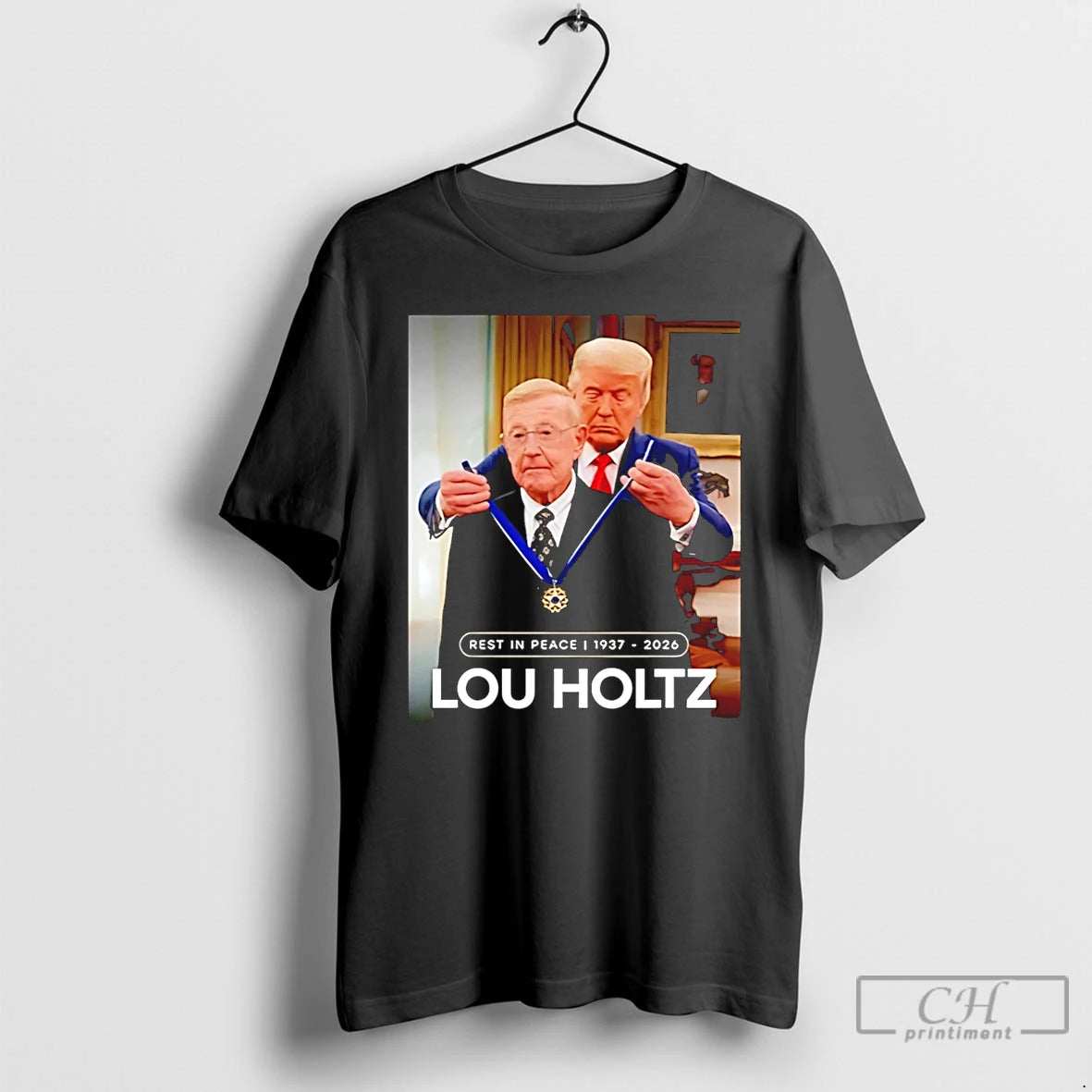 Classic Rip Lou Holtz Rest In Peace 1937 2026