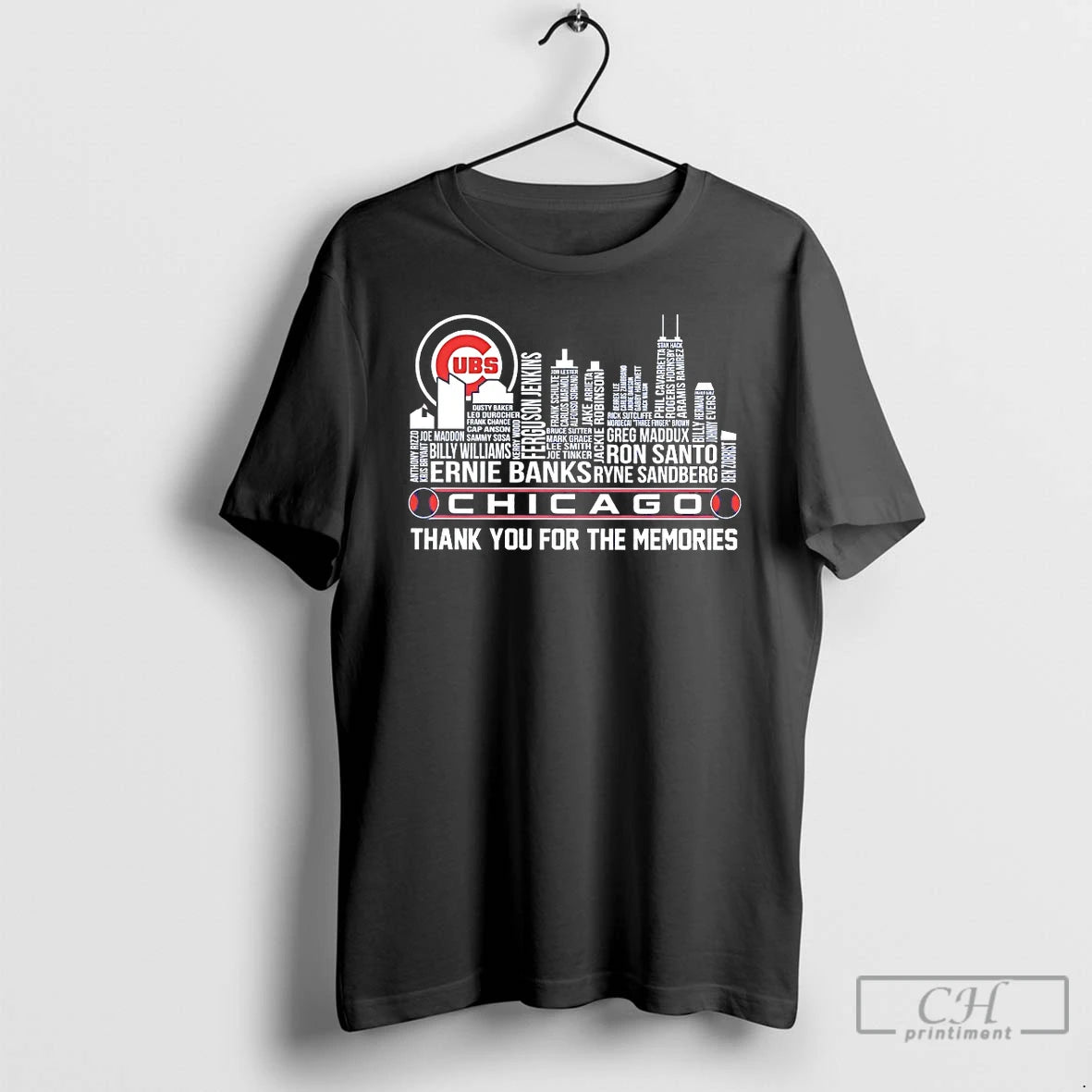 Classic Skyline City X Chicago Cubs Thank You For The Memories