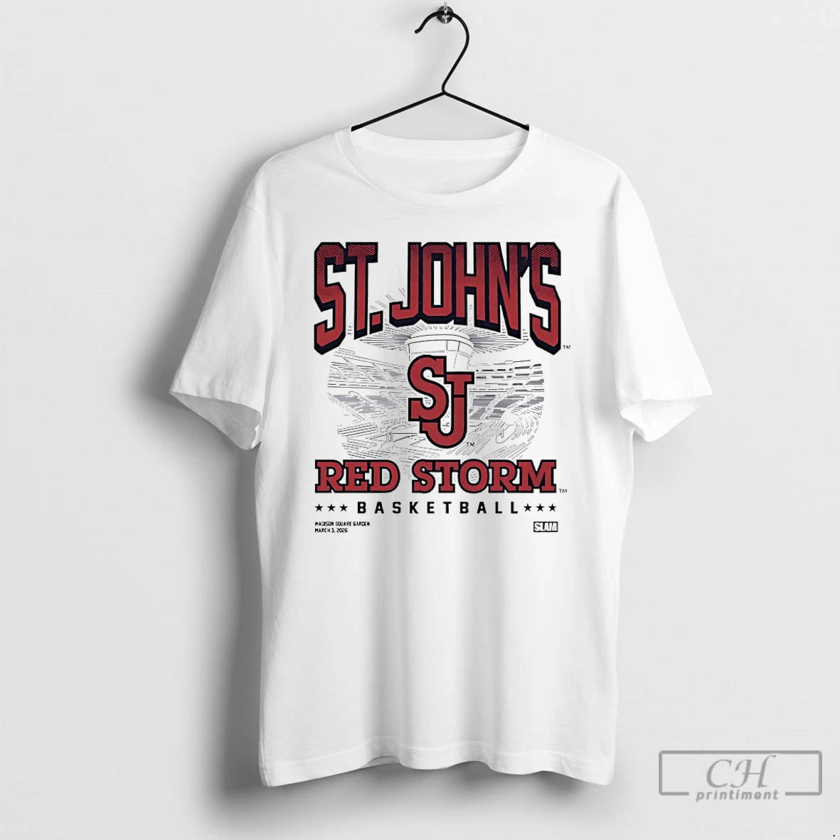 Classic St Johns Red Storm Basketball Slam