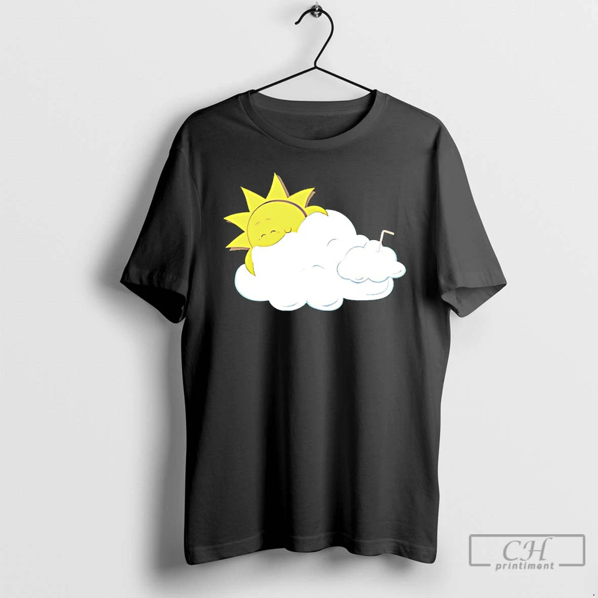 Classic Sun Eating A Could Art