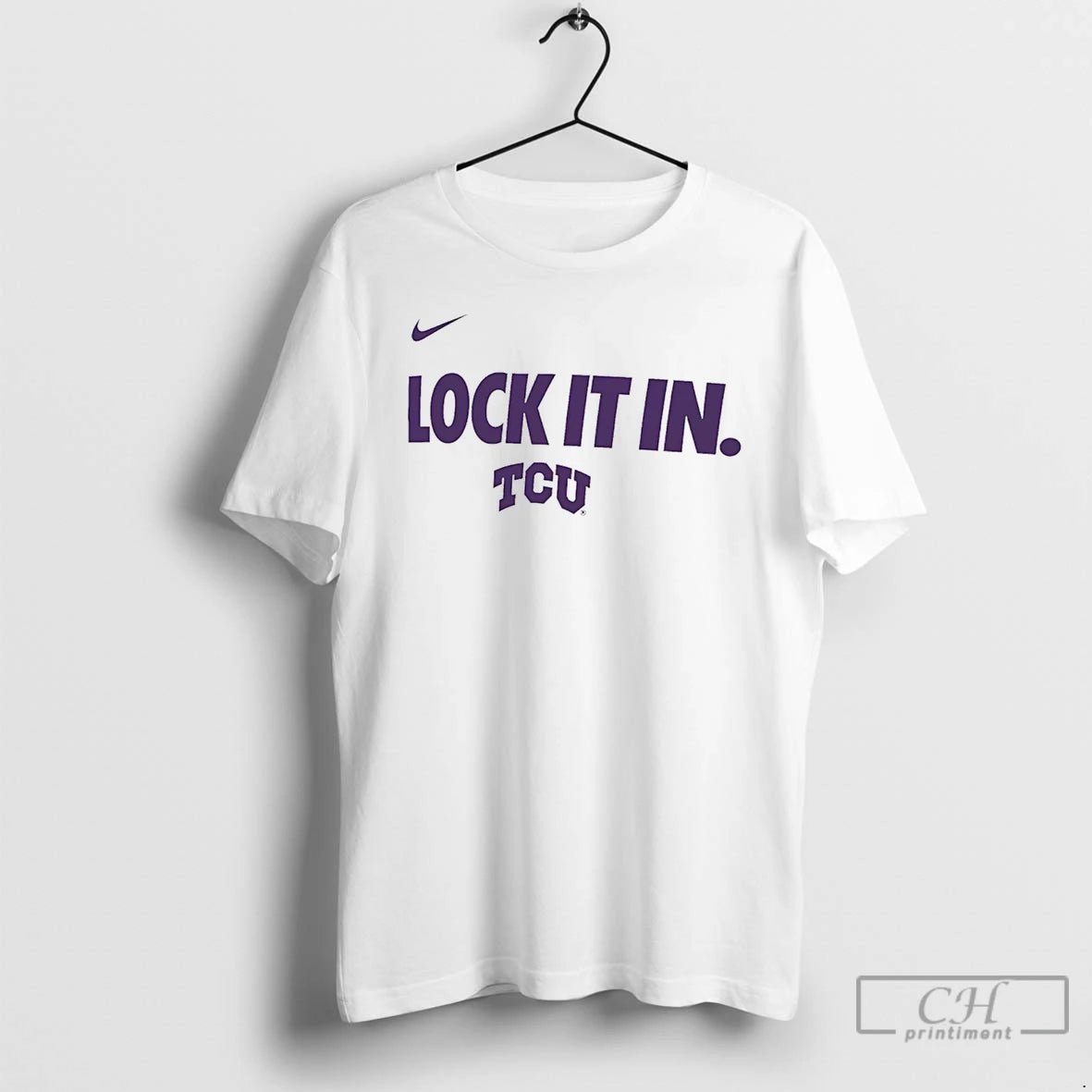 Classic Tcu Horned Frogs Lock It In Logo