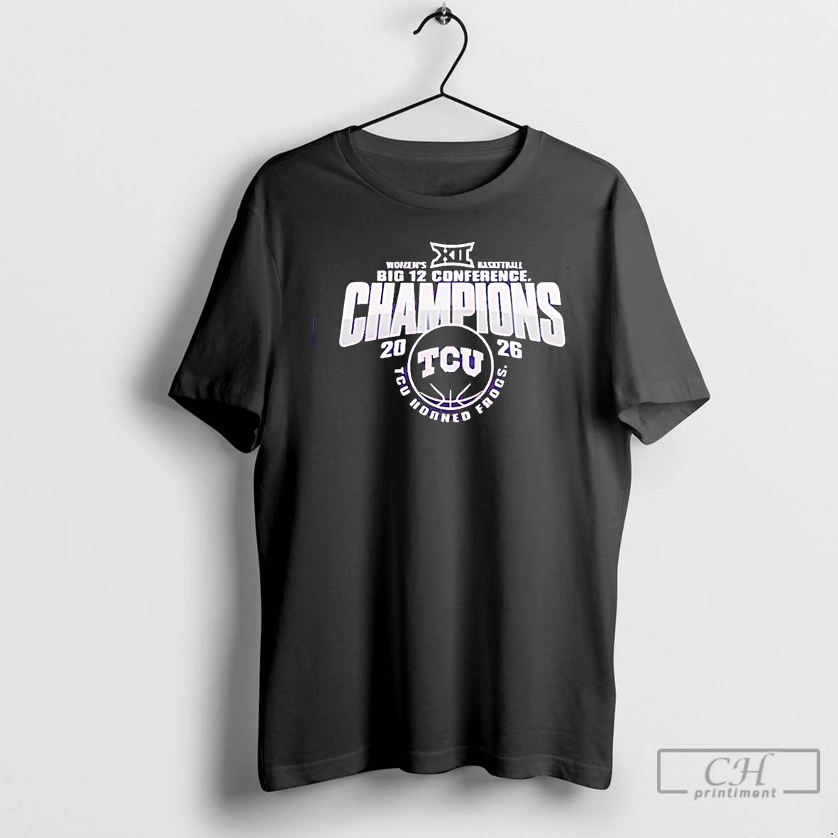 Classic Tcu Horned Frogs Womens Basketball 2026 Big 12 Conference Champions