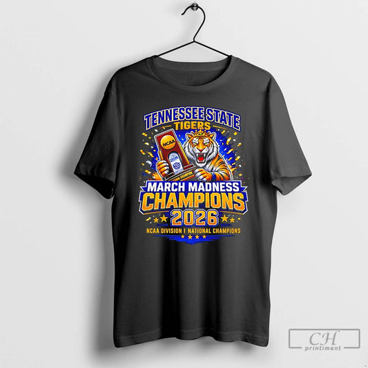 Classic Tennessee State Tigers Ncaa March Madness 2026 Champions