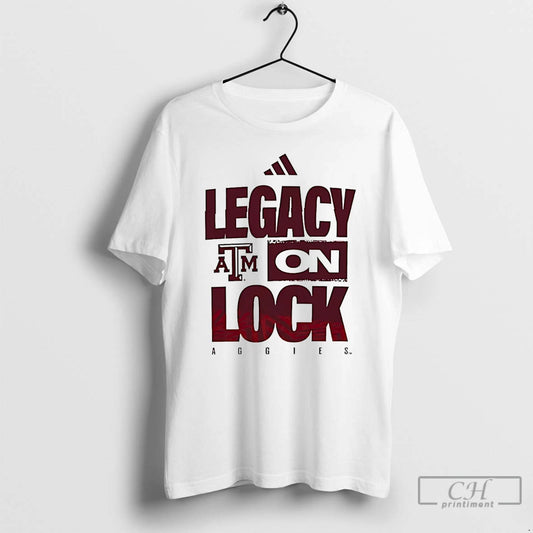 Classic Texas Am Aggies Legacy On Lock Logo