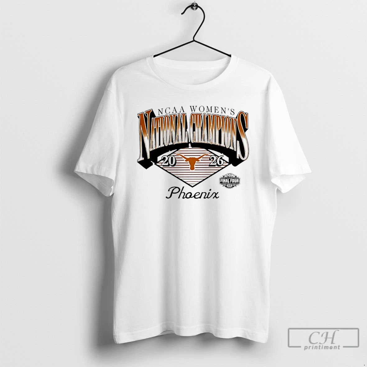 Classic Texas Longhorns Ncaa Womens Basketball National Champions 2026