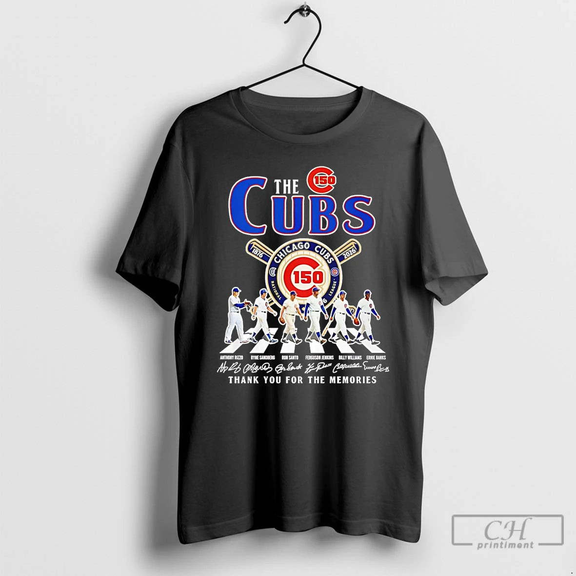 Classic The Cubs 150th Anniversary 1876 2026 Thank You For The Memories T Shirts Sweater