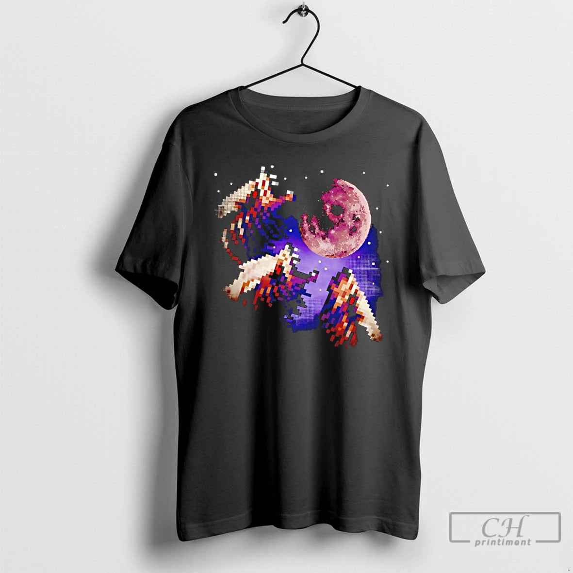 Classic Three Warg Moon Graphic
