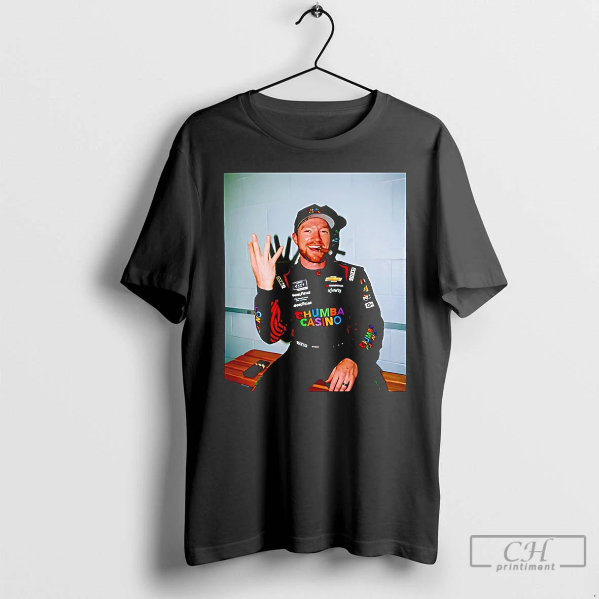 Classic Tyler Reddick Mj Three Peat Graphic