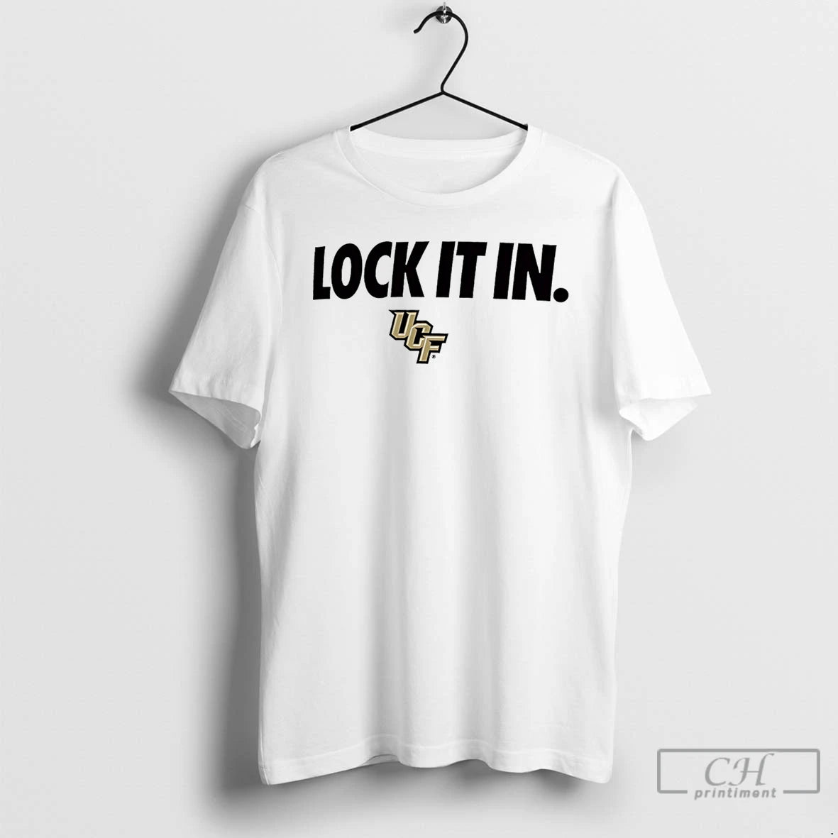 Classic Ucf Knights Lock It In Logo