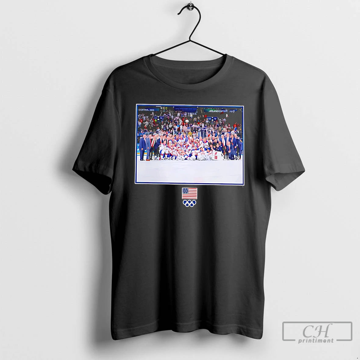 Classic Us Mens Olympic Hockey Medal Moment