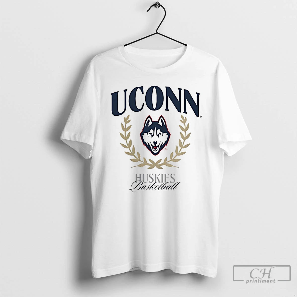 Classic Uconn Huskies Womens Basketball Logo Graphic