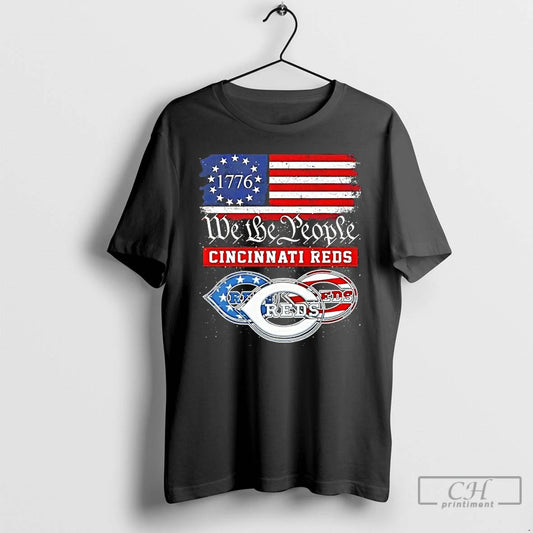 Classic We The People Cincinnati Reds American Since 1776