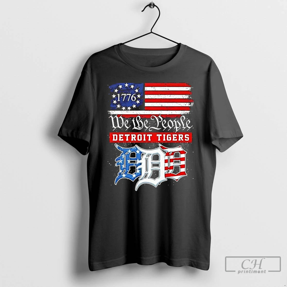 Classic We The People Detroit Tigers X American Since 1776