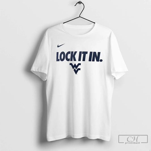 Classic West Virginia Mountaineers Lock It In Logo