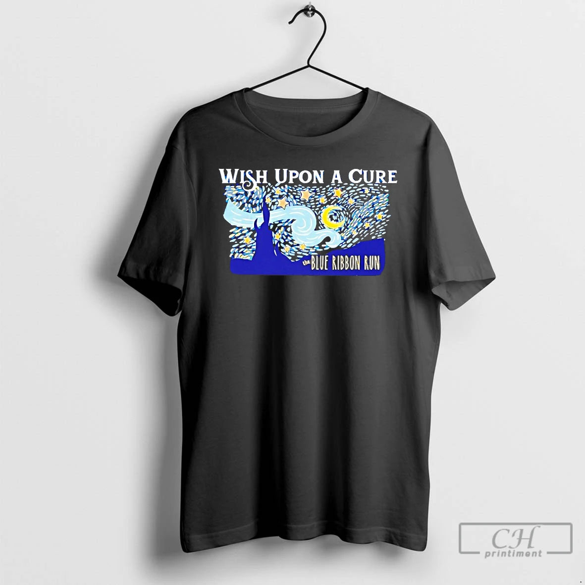 Classic Wish Upon A Cure The Blue Ribbon Run