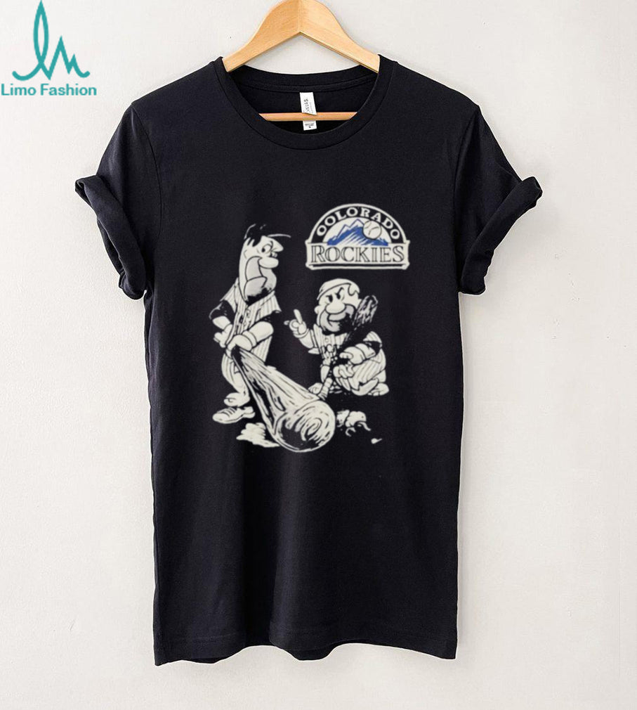 Colorado Rockies Bootleg Cartoon Baseball Players shirt