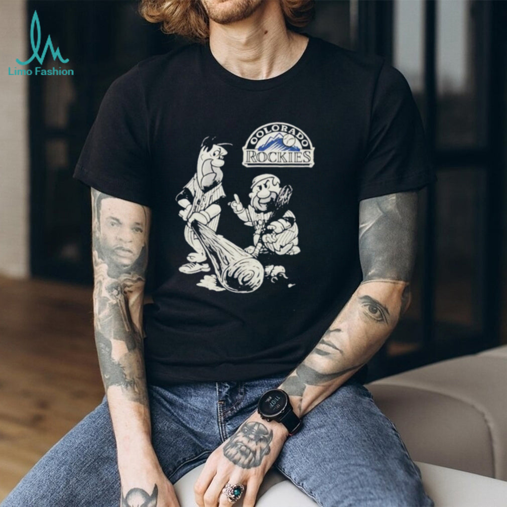 Colorado Rockies Bootleg Cartoon Baseball Players shirt