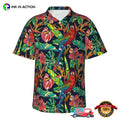 Colorful Parrot Tropical Jungle Hawaiian Shirt