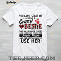 Crazy Bestie Anger Issues Sarcastic Best Friend Quote T Shirt