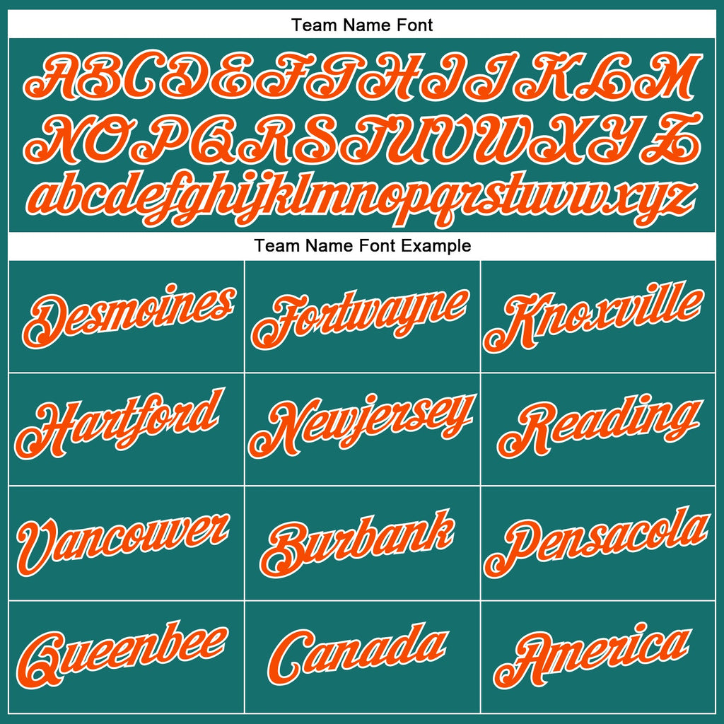 Custom Women's Aqua Orange-White V-Neck Cropped Baseball Jersey