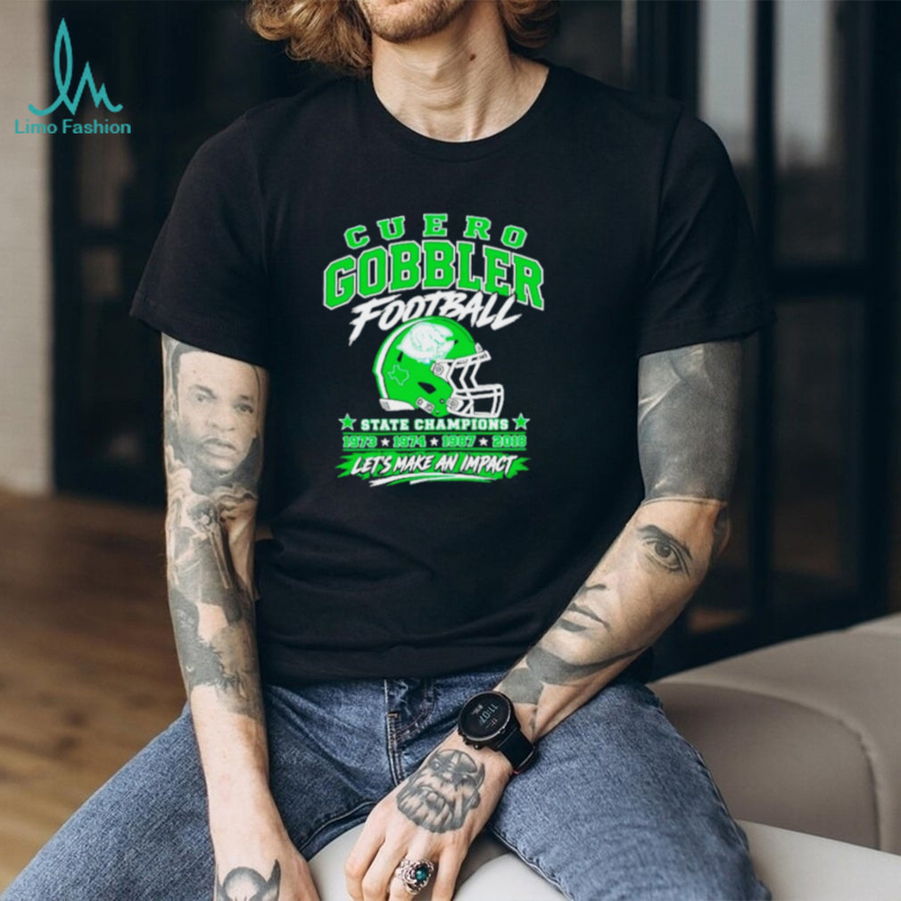 Cuero All Sports Booster Gobbler Football 2026 helmet shirt