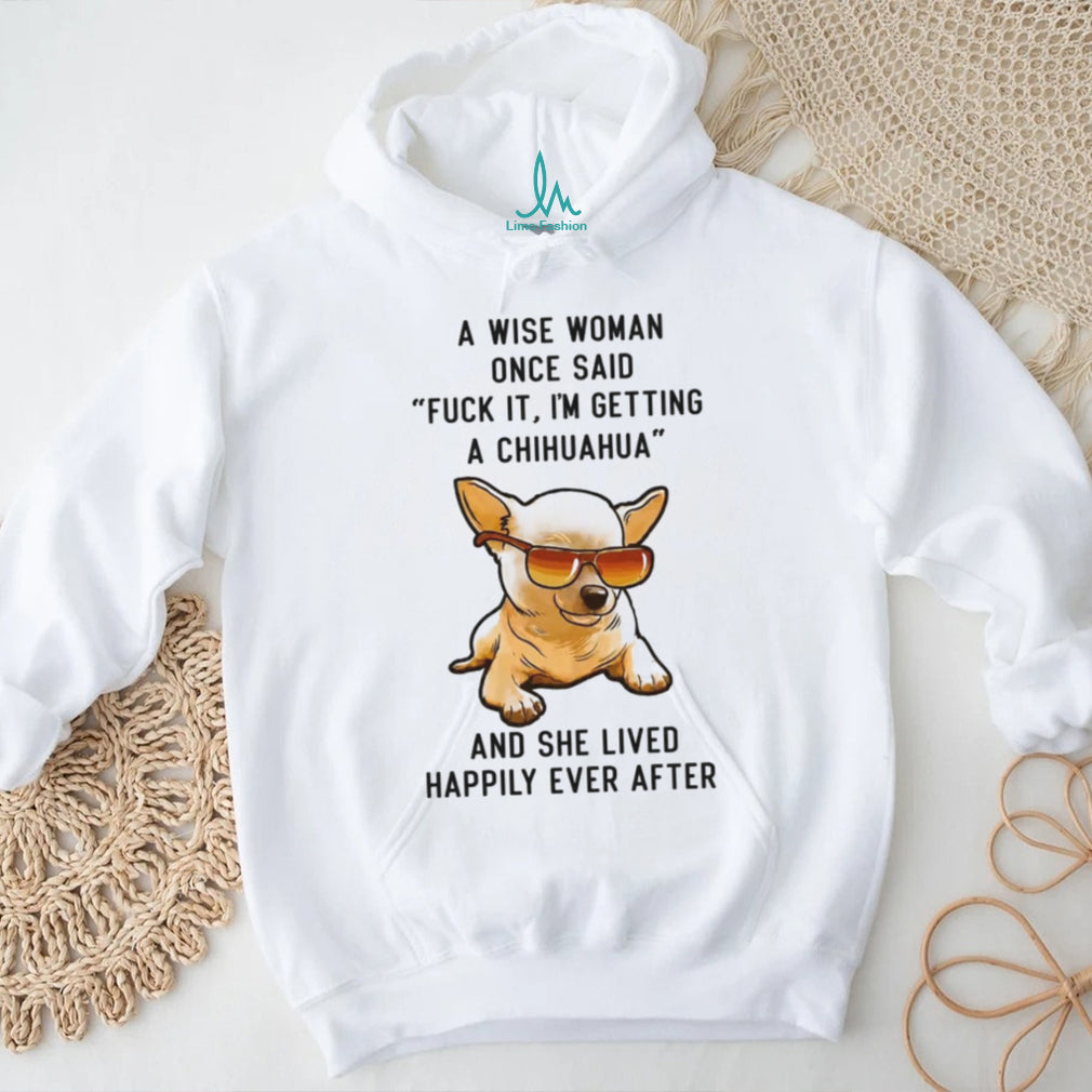 Cute Chihuahua Dog Sunglasses Funny Animal Lover Shirt