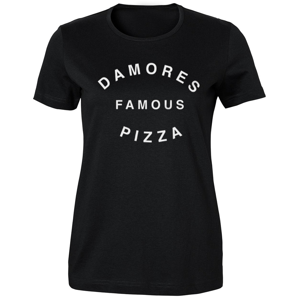 Brian Hickerson With Damores Famous Pizza Shirt
