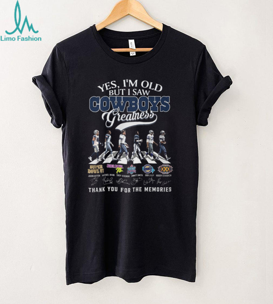Dallas Cowboys Legends Abbey Road Greatness Vintage Shirt