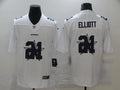 Dallas Cowboys #21 Ezekiel Elliott White Shadow 274