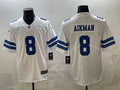 Dallas Cowboys #8 Troy Aikman Cowboys V2