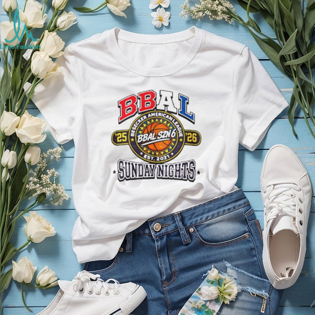 Dave Portnoy with BBAL Sunday Nights 25 26 Shirt